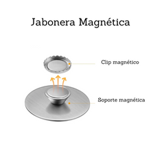 Cargar imagen en el visor de la galería, Kö Essential Jabonera Magnética de Pared para Shampo y Acondicionador Sólido
