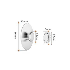 Kö Essential Jabonera Magnética de Pared para Shampo y Acondicionador Sólido