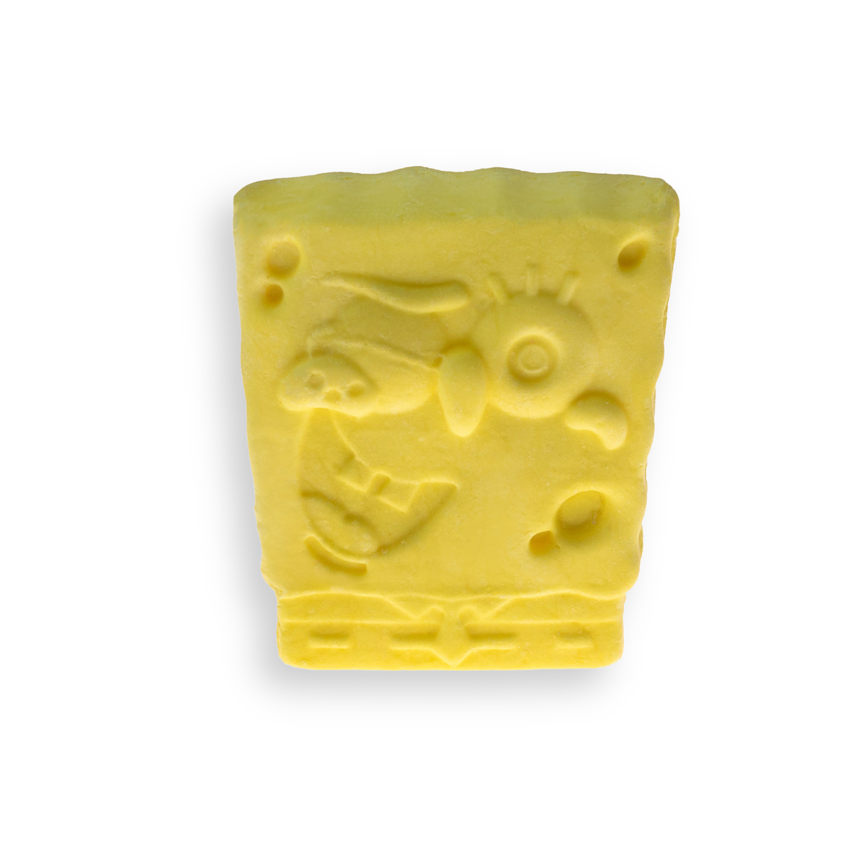 Paquete Bob Esponja · 3 Shampoos Sólidos 2 en 1 (Sonrisa, Lentes y Guiño)