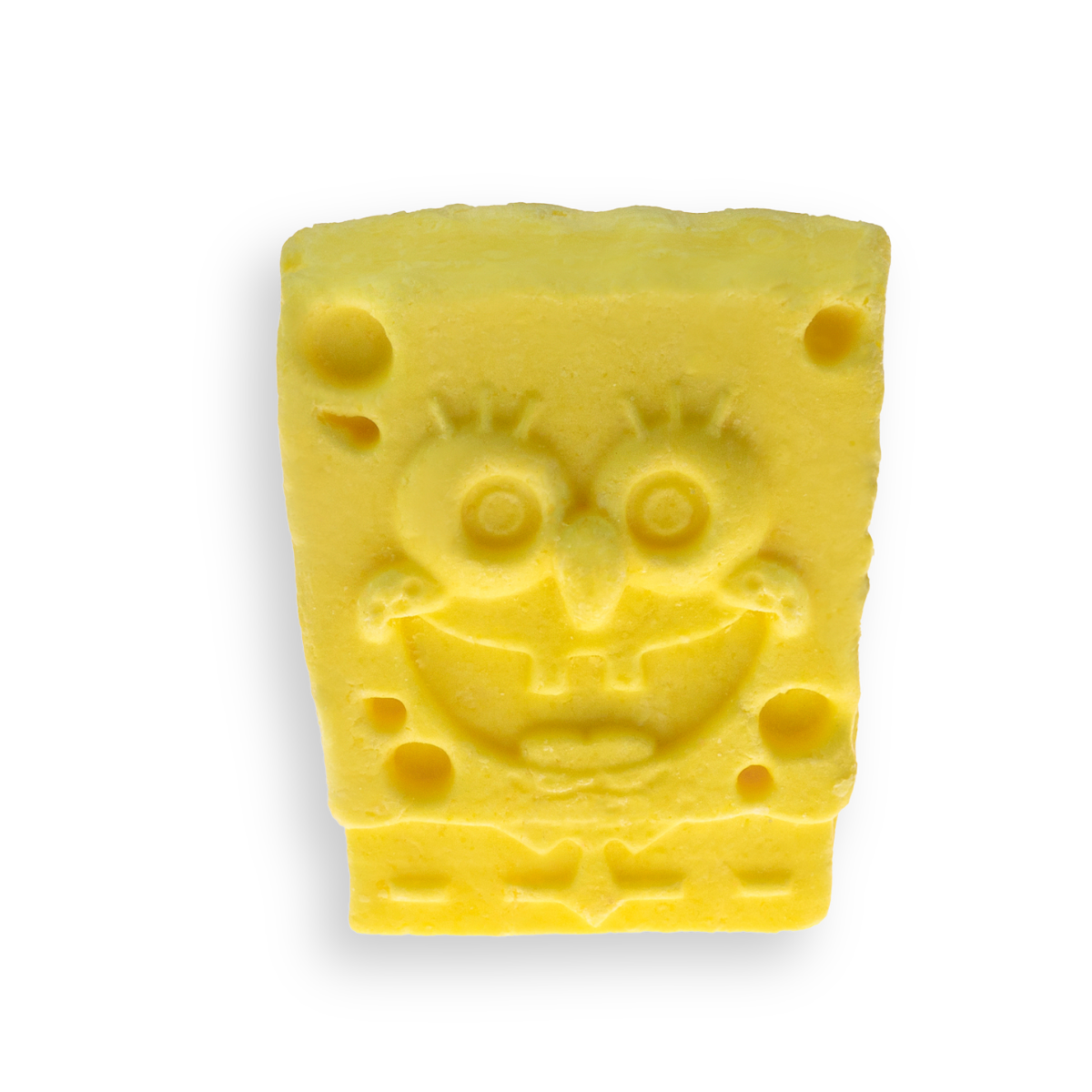 Paquete Bob Esponja · 3 Shampoos Sólidos 2 en 1 (Sonrisa, Lentes y Guiño)