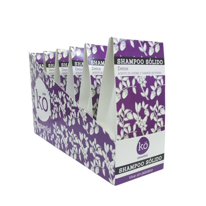 Caja Detox-Aceite de Jojoba y Carbón Activado